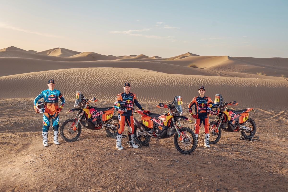 Il team KTM Factory Racing è pronto per la Dakar 2026 - Gallery